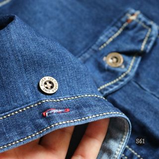Áo Sơ Mi Nam Denim 2 Màu JEAN Cao Cấp
