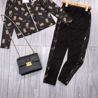 set bộ đồ nữ đẹp chất cá tính dễ thương giá rẻ len QC họa tiết BB BN 701908