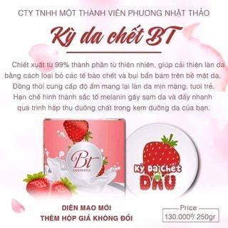 TẨY TẾ BÀO CHẾT DÂU BT COSMETIC