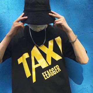 Áo thun nam tay lỡ TAXI