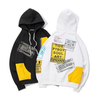 Áo hoodie nữ phối dây kéo ở ngực