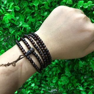 Vòng Quấn Tay Trắc 216 Hạt Size 4mm