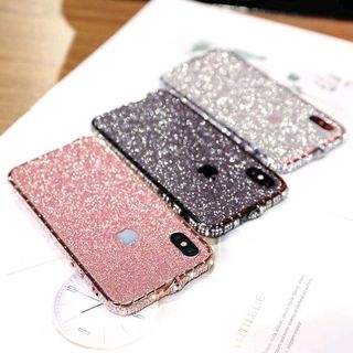 Combo ốp skin viền nhũ cho iphone giá sỉ