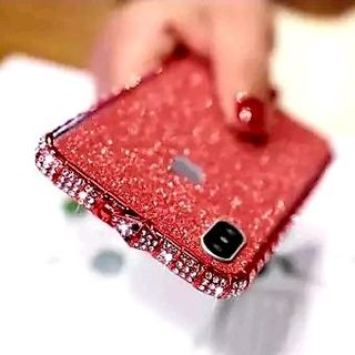 Combo ốp skin viền nhũ cho iphone