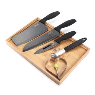 Bộ dao buck black