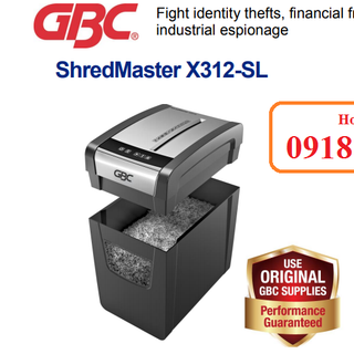 Máy hủy giấy máy hủy tài liệu GBC Shredmaster X312