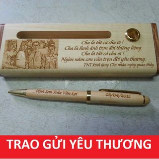 cung cấp bút gỗ khắc tên đẹp