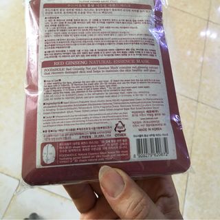 MẶT NẠ DƯỠNG DA HỒNG SÂM 3D HÀN QUỐC