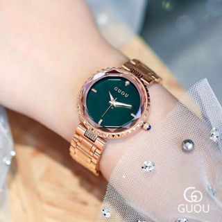 Đồng hồ nữ GUOU 6014 dây kim loại