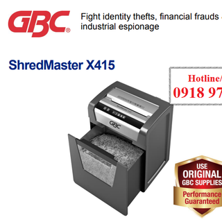 Máy hủy giấy máy hủy tài liệu GBC Shredmaster X415