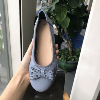 Giày búp bê da thật