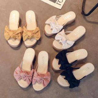 Dép xuồng đế Cối nơ