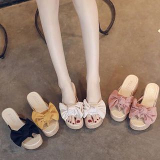 Dép xuồng đế Cối nơ