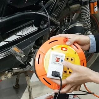 Ổ điện hẹn giờ xe điện - Tránh phồng ắc quy