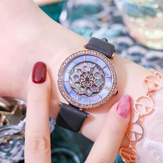 Đồng hồ nữ GUOU 6021 mặt xoay