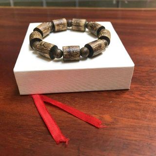 Vòng trầm hương thiên nhiên đốt trúc 12ly