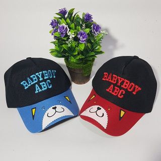 Mũ lưỡi trai em bé BABY BOY thêu và in