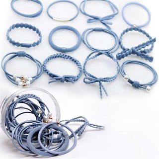 HỘP 12 DÂY CHUN BUỘC TÓC NỮ SIÊU CHẮC GIAO MẪU NGẪU NHIÊN