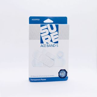 Băng keo cá nhân trong suốt Ace Band - S Hộp 20 miếng