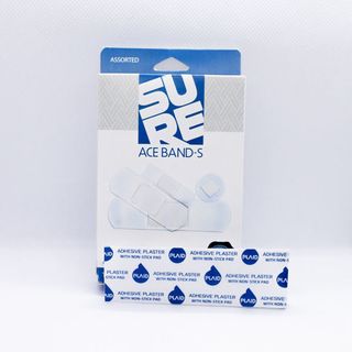 Băng keo cá nhân trong suốt Ace Band - S Hộp 20 miếng