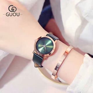 Đồng hồ nữ GUOU 8171 dây da