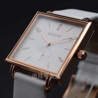 Đồng hồ nữ GUOU 8091 chạy kim rốn