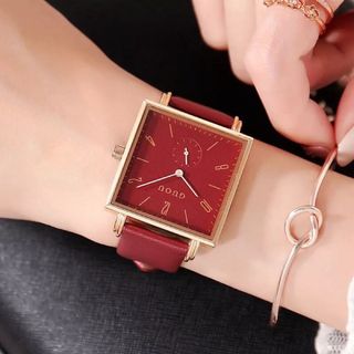 Đồng hồ nữ GUOU 8091 chạy kim rốn