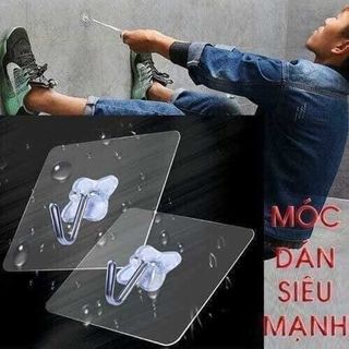 MÓC DÁN TƯỜNG SIÊU CHỊU LỰC TRONG SUỐT
