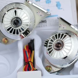 Còi ngân hàn quốc 3 tiếng CULIC SLIM 12V/24V BẢO HÀNH 3 THÁNG chuẩn hãng CUBIC