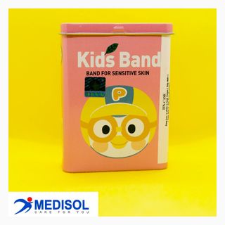 Băng Keo Cá Nhân Pororo Hộp Thiếc Màu Hồng giá sỉ