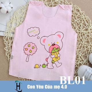 Áo cho bé mặc vest 2019- Áo ba lỗ cho bé