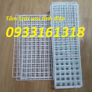 Lưới ô vuông sơn tĩnh điện lưới thép hàn trang trí giá sỉ giá bán buôn