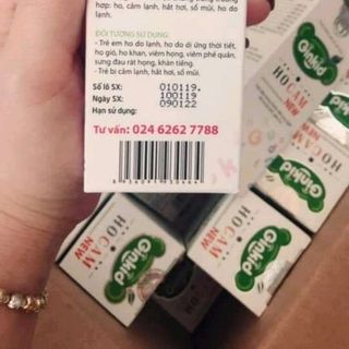 SIRO Ho Cam Ginkid Quất Húng Chanh