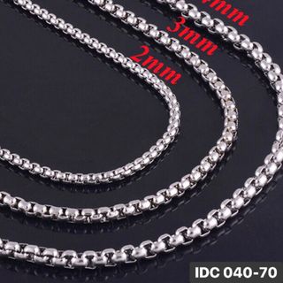 DÂY CHUYỀN INOX BÔNG DỪA 2 MM