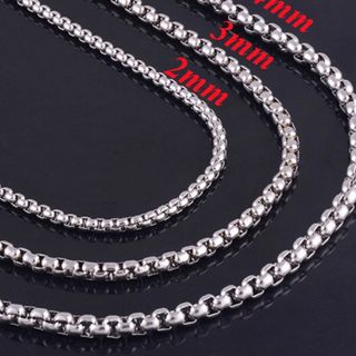 DÂY CHUYỀN INOX BÔNG DỪA 2 MM