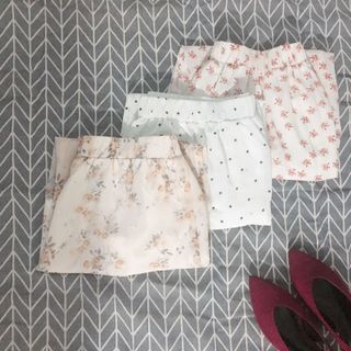 Chân váy voan xẻ đùi Chiffon Skirt