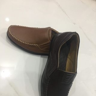 Giày da nam giày mọi