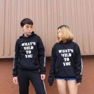 Áo hoodie nam nữ what wild to you
