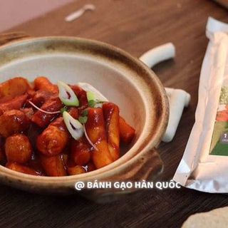 Bánh gạo Topokki dạng ống