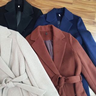 Áo dạ korea chuẩn auchất dạ dàycầm nặng taytag mác đầy đủ