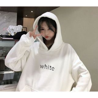 Áo Hoodie Nữ WHITE giá sỉ