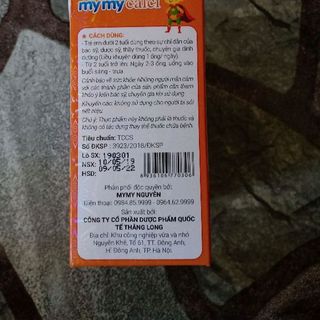 thực phẩm bổ sung Canxi MyMykid