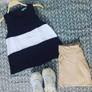 SET Áo ba lỗ và short BASIC SET 1