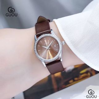 Đồng hồ nữ GUOU 6012L có lịch