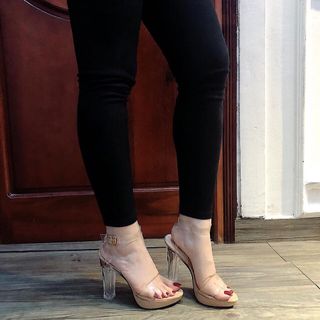 Giày sandal gót tien