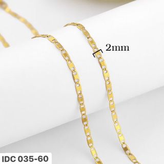 DÂY CHUYỀN INOX MẠ VÀNG 2 MM giá sỉ