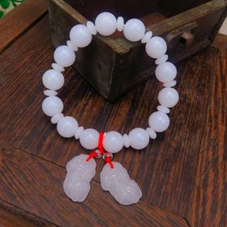 chuỗi đeo tay phong thủy hạt đá mix mặt