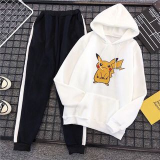 Áo Hoodie Nam Nữ Pikachu
