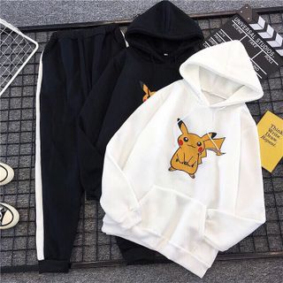 Áo Hoodie Nam Nữ Pikachu