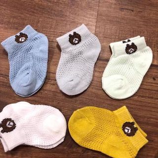 set 5 Đôi tất lưới trẻ em